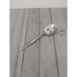 Flatware Oneida Community Stainless MY ROSE Pierced Jelly Spoon Betty Crocker 6"